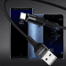 Дополнительное изображение книги «USAMS Kabel pleciony U5 2A USB-C czarny |black 1,2m SJ221TC01 (US-SJ221)»