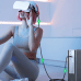 Ugreen angled cable USB Type C - USB Type C for charging 60W | data transmission with VR goggles support (e.g. Oculus Quest 2) 5m black (US551)