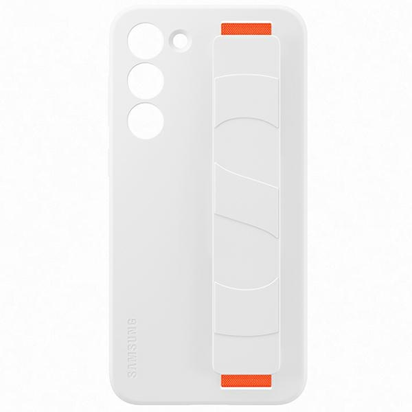EF-GS916TWE Samsung Silicone Cover with Strap for Galaxy S23+ White