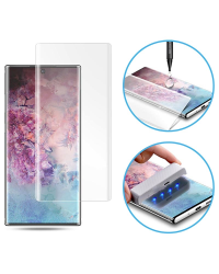 Fusion UV 9H Защитное стекло + Эко Клей + Лампа для экрана Samsung N970 Galaxy Note 10