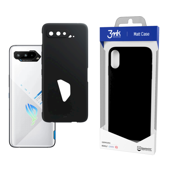 Обложка книги «Asus ROG Phone 5 5G - 3mk Matt Case black»