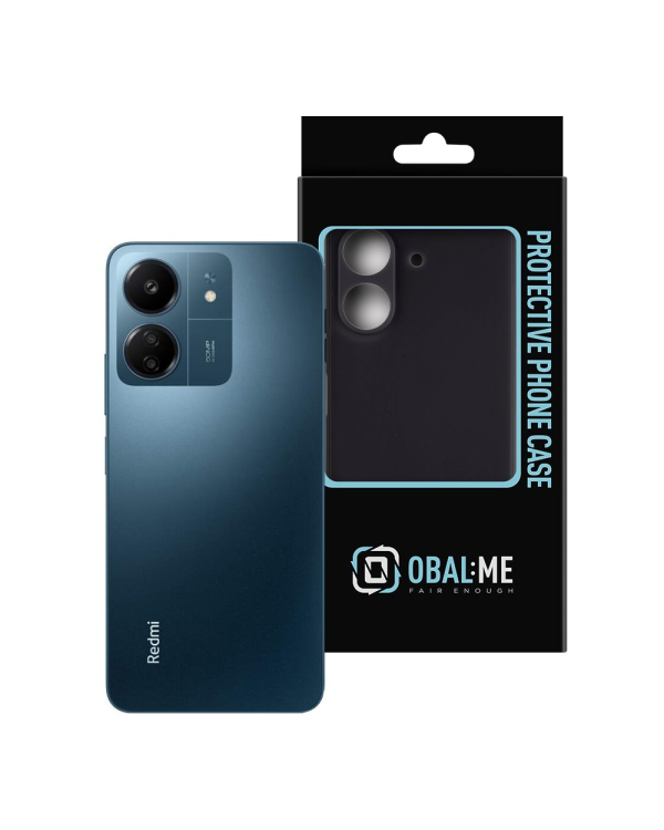OBAL:ME Matte TPU Case for Xiaomi Redmi 13C 4G|Poco C65 Black
