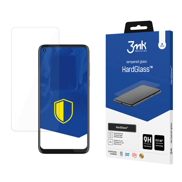 Обложка книги «Motorola Moto G8 - 3mk HardGlass™ screen protector»