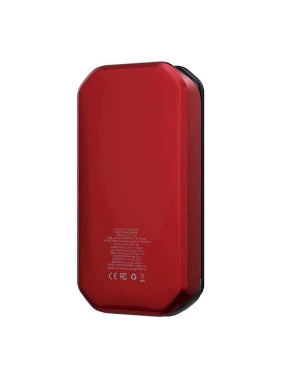 Baseus Power Starter Super Energy Car Jump Starter 12000 mAh 12 V (1000 A / 600 A) red (CRJS03-09)