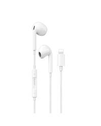 Dudao X14PROL-W1 Earphones with Lightning Connector white (X14PROL-W1)