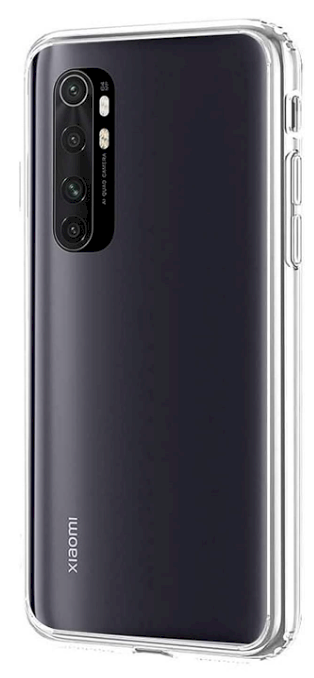 Fusion Ultra Back Case 1 mm Прочный Силиконовый чехол для Xiaomi Mi 10 Lite Прозрачный