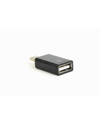 Gembird USB Female - USB Type C Male Black