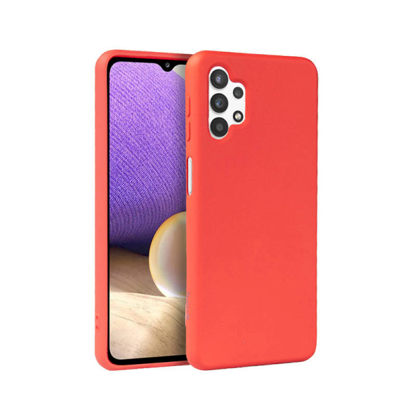 Fusion elegance fibre прочный силиконовый чехол для Samsung A136 Galaxy A13 5G красный