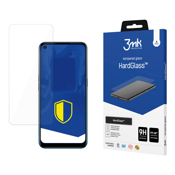 Обложка книги «Oppo A53 5G - 3mk HardGlass™ screen protector»
