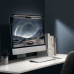 Baseus i-wok Pro series USB stepless dimming screen hanging light (fighting) Black