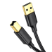 Обложка книги «Ugreen cable USB - USB Type B cable (printer cable) 3m black (10351)»