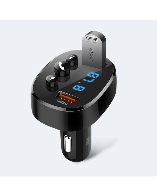 Дополнительное изображение книги «XO transmiter FM BCC03 Bluetooth MP3 car charger 18W black»
