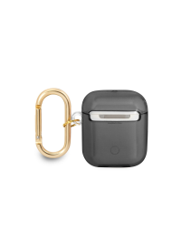 Guess TPU Printed Stripe Case for Airpods 1/2 Black