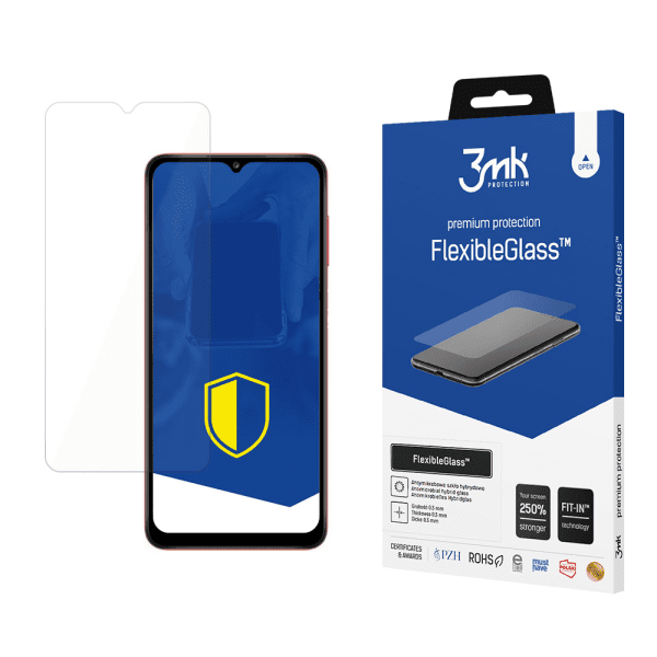 Обложка книги «Samsung Galaxy A12 - 3mk FlexibleGlass™ screen protector»