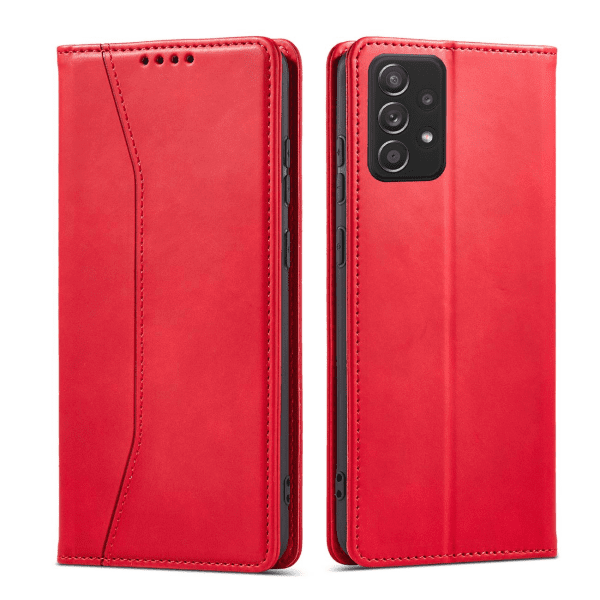 Fusion Magnet Fancy 2 книжка чехол для Samsung A526 / A525 / A528 Galaxy A52 5G / A52 4G / A52s красный