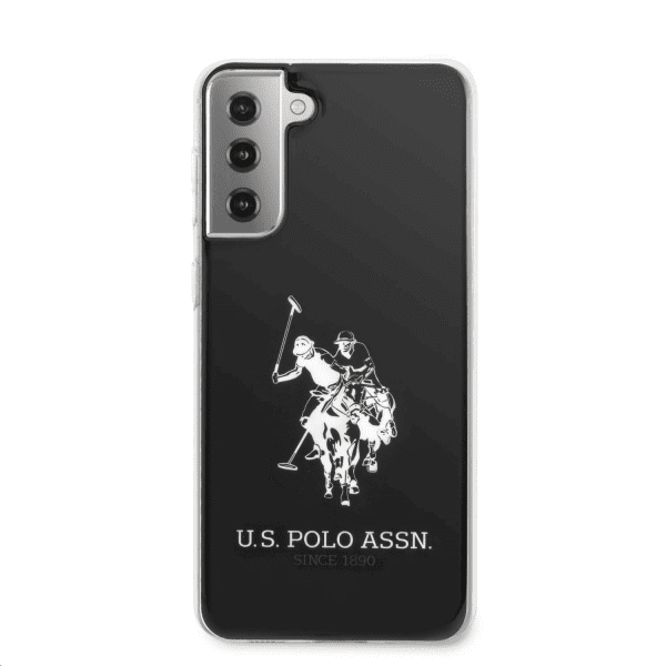Обложка книги «USHCS21STPUHRBK U.S. Polo PC/TPU Big Horse Cover for Samsung Galaxy S21 Black»
