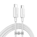 Baseus Xiaobai USB-C -> USB-C провод для зарядки 100W / PD 2.0 / 150 cm белый