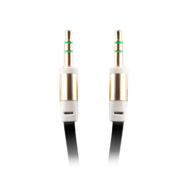 Обложка книги «Forever HQ AUX провод 3.5 mm -> 3.5 mm 90 cm Черный»