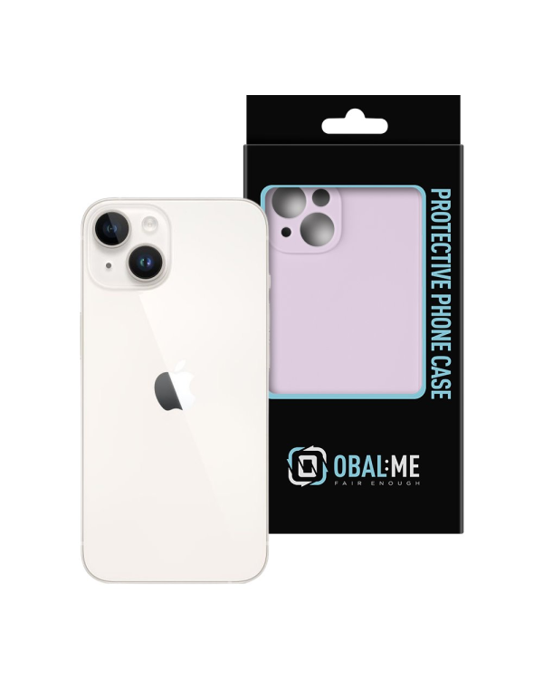 OBAL:ME Матовый TPU чехол для Apple iPhone 14 фиолетовый