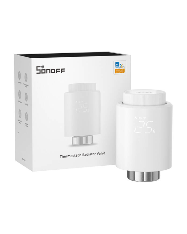 Умный термостат радиаторный клапан Sonoff TRVZB Zigbee 3.0