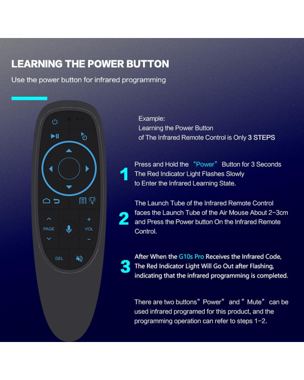 Fusion G10S PRO BT универсальный беспроводной | bluetooth пульт с голосовым управлением и подсветкой для Smart TV | Android | PC