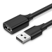 Обложка книги «Ugreen USB (female) - USB (male) cable extension cord 2m black (10316)»
