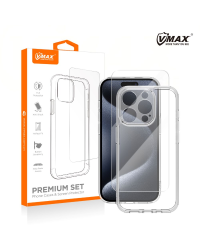 Vmax комплект чехол + стекло 2,5D премиум для iPhone SE 2024