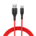 Обложка книги «Kabel USB-C BlitzWolf BW-TC14 3A 1m (czerwony)»