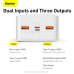 Powerbank Baseus Bipow 30000mAh, 20W (white)
