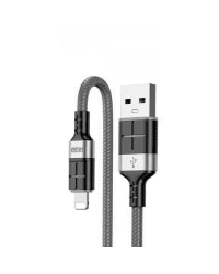 KAKUSIGA KSC-696 USB-A -> Lightning кабель для зарядки 15 Вт | 120 см серый