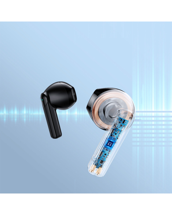 Joyroom TWS Earphones Wireless ENC Waterproof IPX4 Bluetooth 5.3 Black (JR-TL11)
