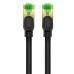 Сетевой кабель в оплетке cat.8 Baseus Ethernet RJ45, 40 Гбит|с, 1,5 м (черный)