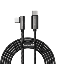Baseus Legend Series Elbow Fast Charging USB Type C - USB Type C 100W 5A 2m black (CATCS-A01)