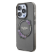 Обложка книги «Guess PC|TPU Flowers Ring Glossy Logo MagSafe Case for iPhone 14 Pro Black»