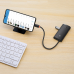 Дополнительное изображение книги «Baseus Lite Series Hub 6w1 USB-C to 2x USB 3.0 + USB-C + HDMI + SD|TF (black)»
