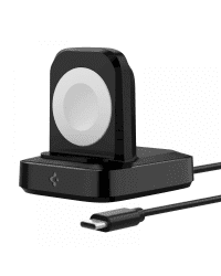 SPIGEN PF2002 POWERARC APPLE WATCH WIRELESS CHARGER BLACK