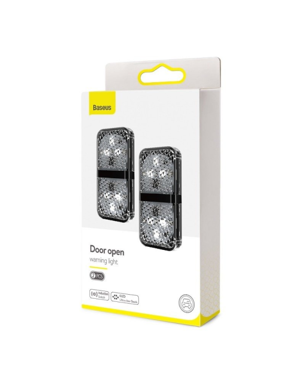 Baseus Door Open Warning Light (2pcs|pack) Black