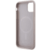 Guess GUHMN61PSAHMCP iPhone 11 | Xr 6.1" розовый жесткий чехол Saffiano MagSafe