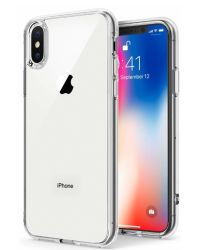 Fusion Ultra Back Case 0.3 mm Прочный Силиконовый чехол для Apple iPhone X / XS Прозрачный