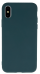 Fusion Soft Matte Back Case силиконовый чехол для Samsung G998 Galaxy S21 Ultra 5G темно зеленый