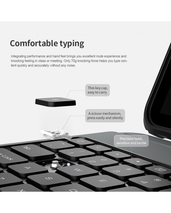 Дополнительное изображение книги «Nillkin Bumper Combo Keyboard Case for iPad Pro 12.9 2020|2021|2022 Black»