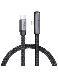 USB-C to lightning angle cable Mcdodo CA-3351,1.8m (black)