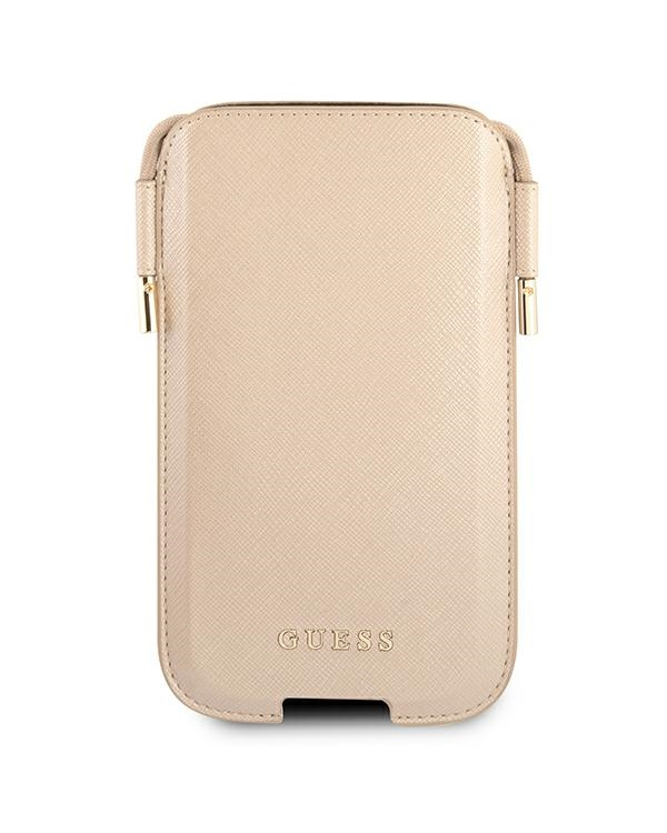 Guess Torebka GUHCP12MSAPSLG 6,1" złoty|gold Saffiano