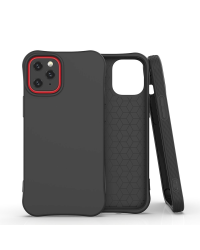 Fusion Solaster Back Case Силиконовый чехол для Apple iPhone 12 Mini Черный