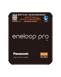 Panasonic Eneloop  PRO R03/AAA 930mAh rechargeable - 4 pcs sliding pack