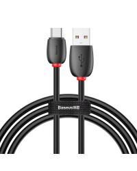 Baseus Purple Ring HW Quick Charging USB Cable For Type-C 40W 1m Black