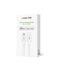 Ugreen MFI USB Type C - Lightning cable Power Delivery 3 A 480 Mbps 1 m grey (80564 US304)