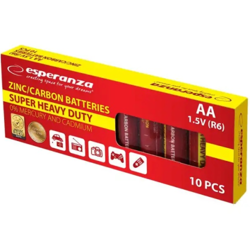 Esperanza EZB201 R06-10BB (AA) Блистерная упаковка 10шт.