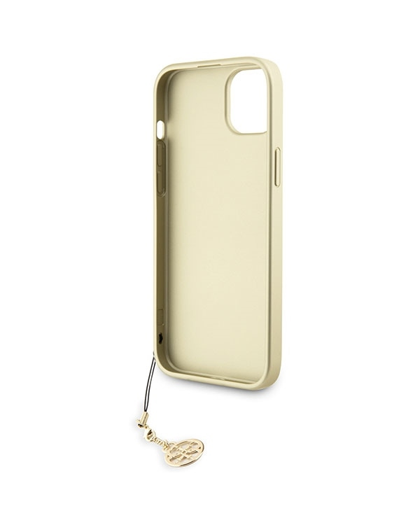 Guess GUHCP15MGF4GBR iPhone 15 Plus 6.7" brązowy|brown hardcase 4G Charms Collection