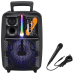 Портативная колонка KAKU KSC-475 Karaoke 10W / 1800mAh / микрофон черная